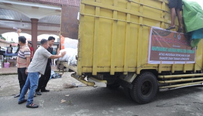 Pemkab Asahan Bersama DPD PKB Pujakesuma Asahan Salurkan Bantuan Bencana