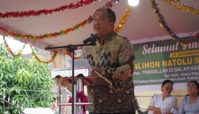 Perkuat Toleransi dan Kebersamaan, Bupati Asahan Hadiri Perayaan Natal STM Dalihan Natolu