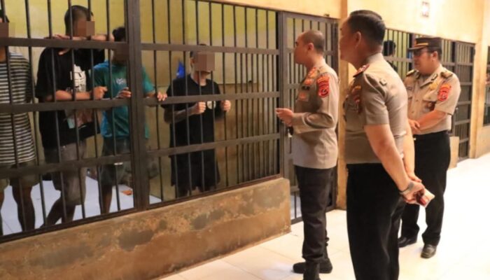 Kapolres Labuhanbatu Cek RTP, Beri Motivasi kepada Tahanan Kasus Narkoba