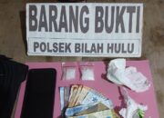 Polisi Tangkap Petani di Bilah Hulu, Sita Sabu 10,57 Gram