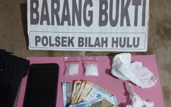 Polisi Tangkap Petani di Bilah Hulu, Sita Sabu 10,57 Gram