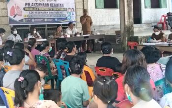 Warga Dua Desa Antusias Ikuti Tracing TB Terintegrasi dan Cek Kesehatan Gratis