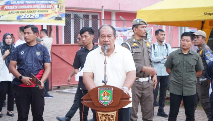 Tutup Turnamen U – 15 Piala Bupati Asahan 2026, Taufik Dorong Pembinaan Talenta Muda